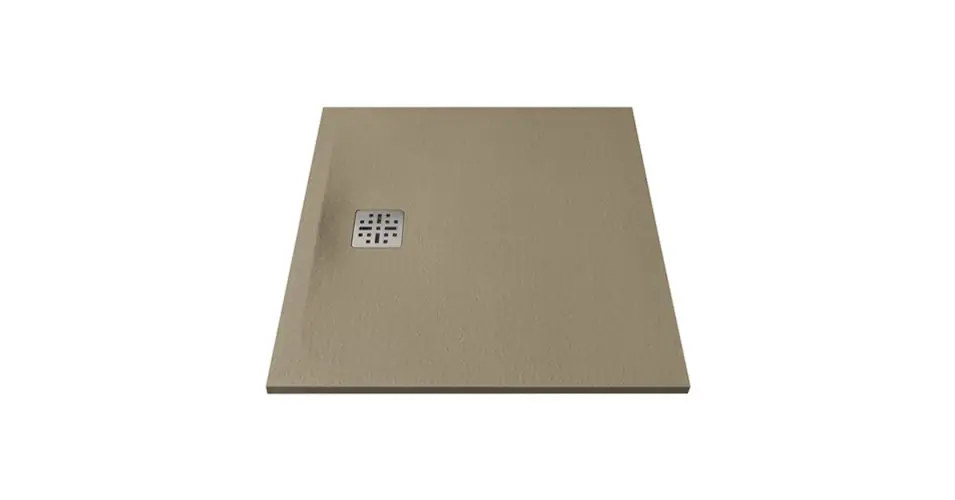 MARMY Dolomite zuhanytálca - 80×80 matt cappucino (gucci latte) Utolsó esély